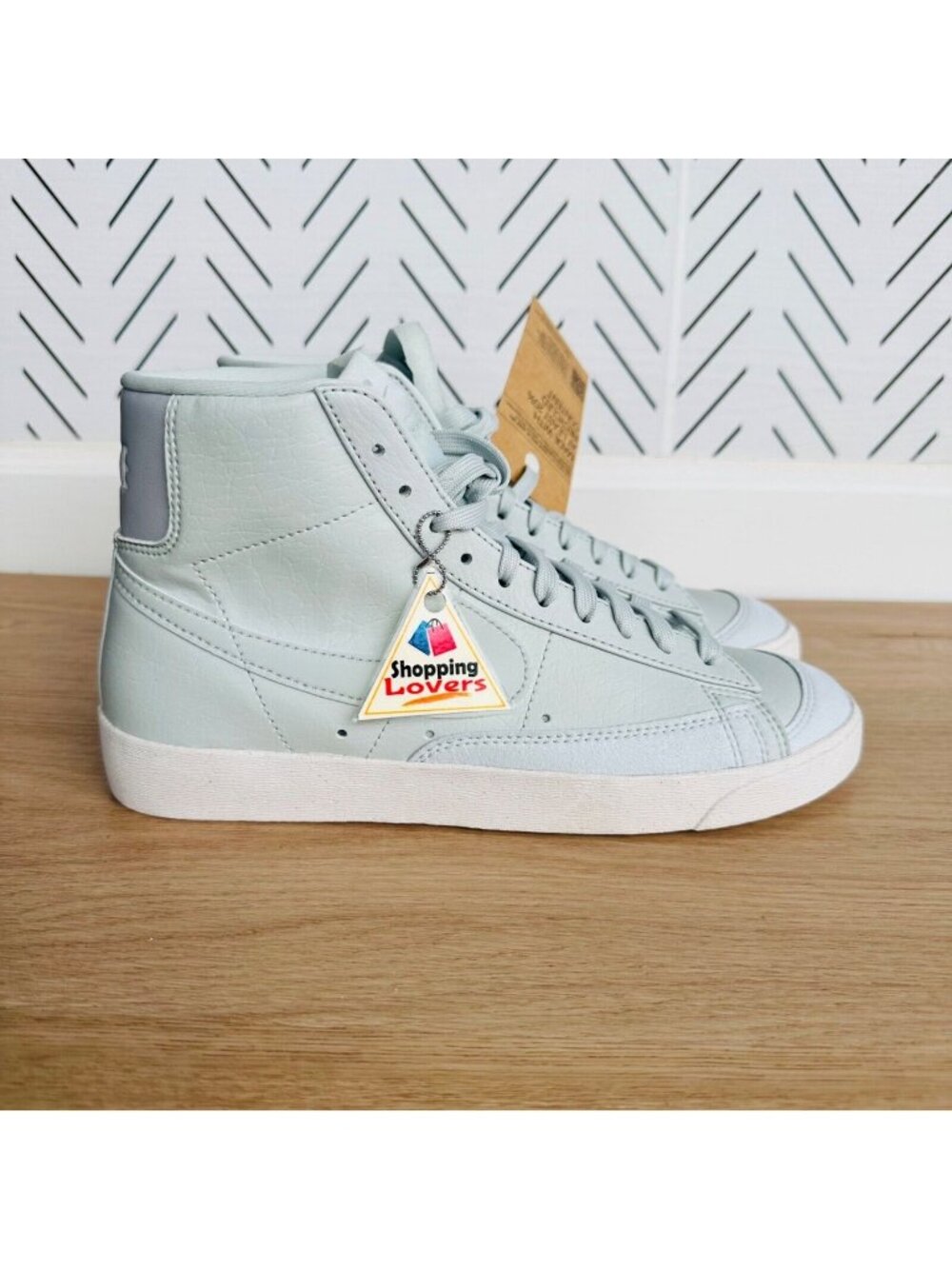 Nike Blazer Mid 77 Men Retro Shoes 6.5 Mint Green Skate Retro Sneaker DQ4124-001